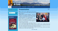 Desktop Screenshot of comayala.es